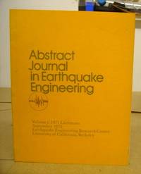 Abstract Journal In Earthquake Engineering - Volume I 1971 Literature