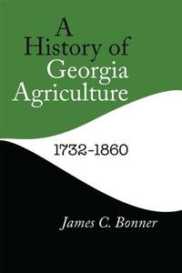 History of Georgia Agriculture, 1732-1860