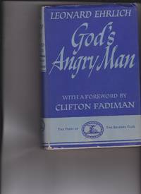 image of God's Angry Man by Ehrlich, Leonard