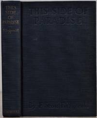 THIS SIDE OF PARADISE. by Fitzgerald, F. Scott - 1920