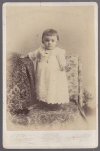 (Cabinet card photo): Toddler in Cape May, New Jersey