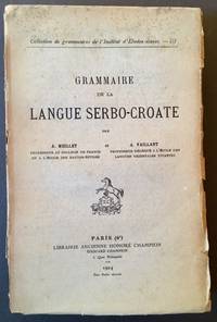 Grammaire De La Langue Serbo-Croate
