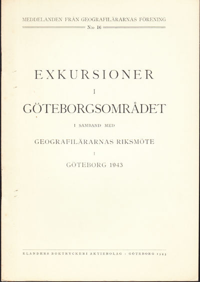 Exkursioner i Göteborgsområdet i samband med…