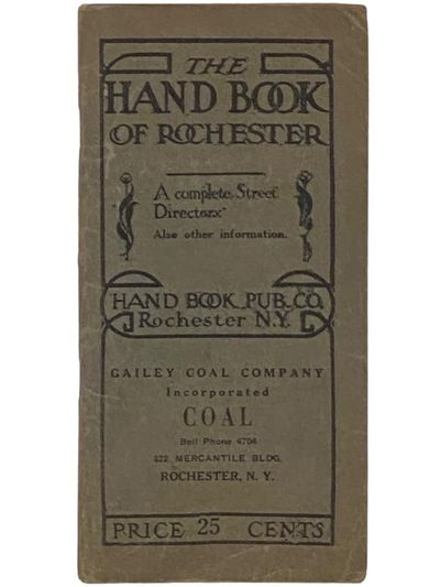 The Hand-Book of Rochester, for 1924 [Handbook] [New York]