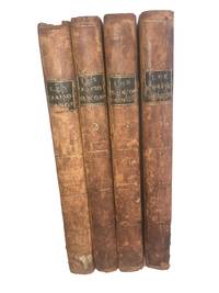 LES LIAISONS DANGEREUSES, Vol. I, II, III &amp; IV de Choderlos de Laclos - 1782