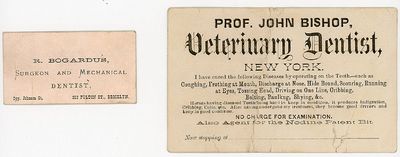 Business Cards - Dentistry - Surgeon and Mechanical, Veterinary