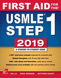 First Aid for the USMLE Step 1 2019  Twenty ninth edition Paperback