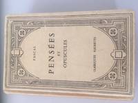 Pensees et opuscules