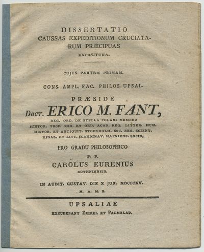 Dissertatio caussas expeditionum cruciatarum…