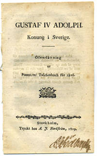 Gustaf IV Adolph. Konung i Sverige. Öfversättning…