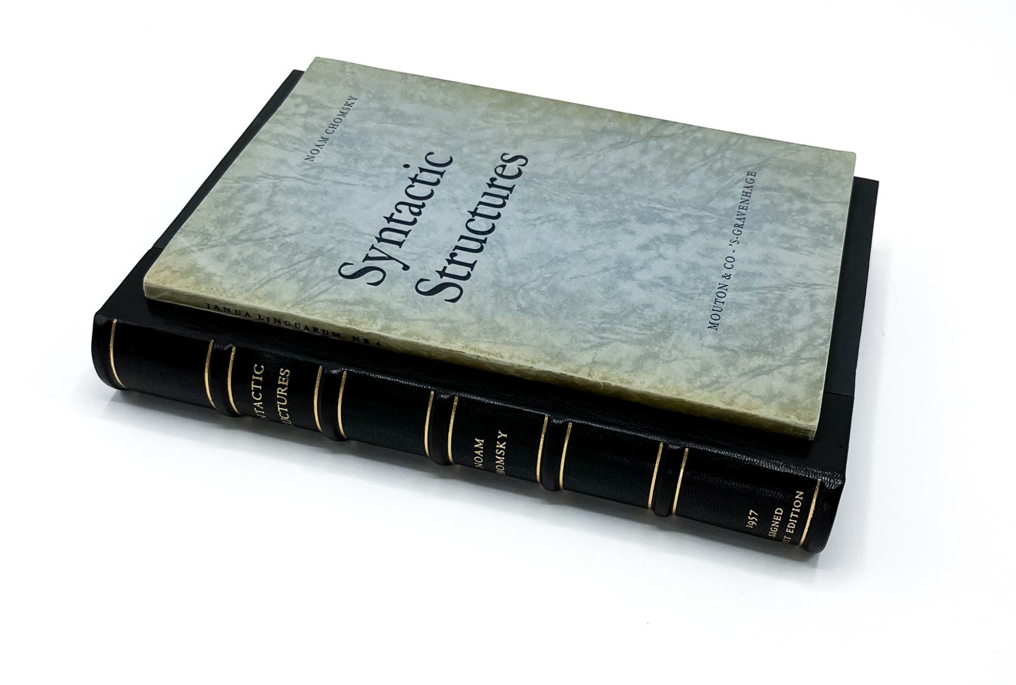 SYNTACTIC STRUCTURES, Chomsky, 1957, Signed First Edition - Biblio AU