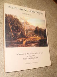 Australian Art Sales Digest - First Edition - 1995 by Compiled by John Furphy - 1995