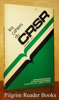 image of Les cahiers du CRSR. Volume 1, 1977.