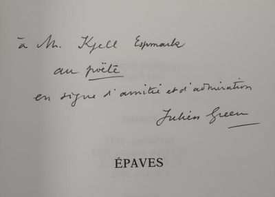 Épaves. Roman.