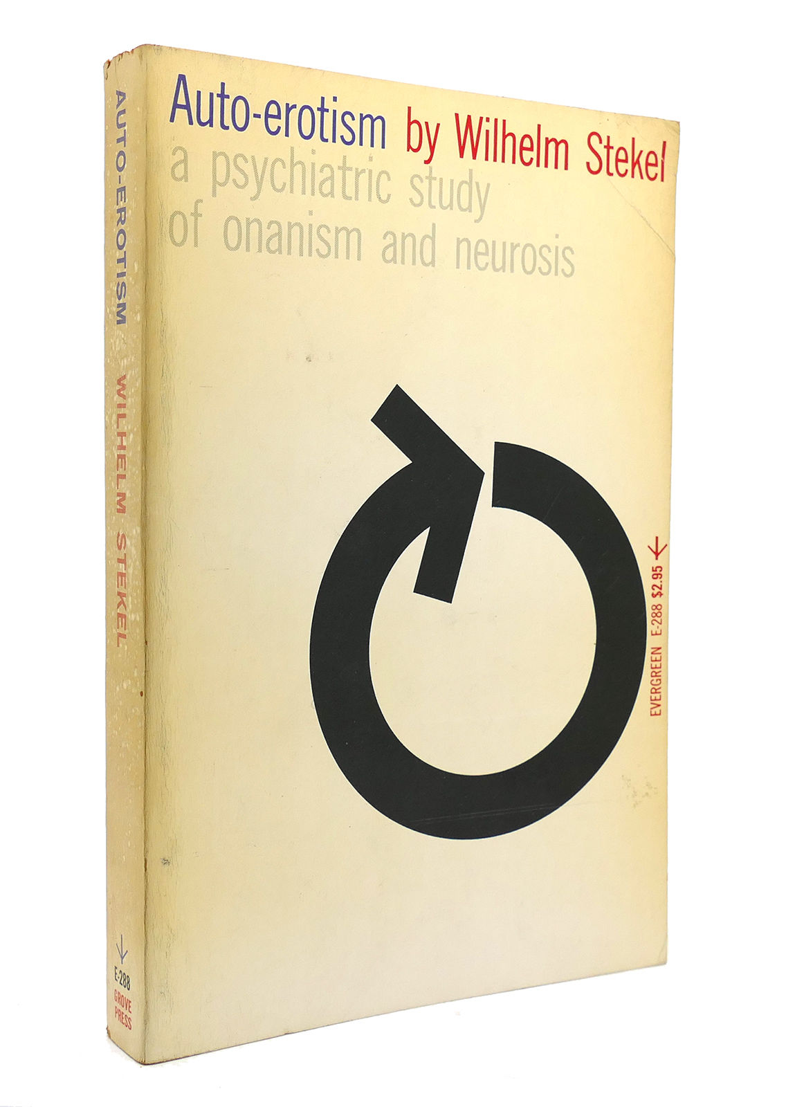 onanism AUTO-EROTISM A Psychiatric Study of Onanism and Neurosis by Wilhelm Stekel  | Softcover | 1961 | Grove Press | Biblio IE