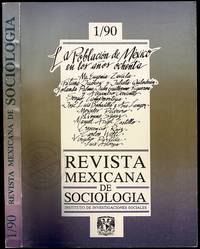 cover of Mujeres pioneras del cambio reproductivo en Mexico in Revista Mexicana de Sociologia Volume LII (52) Number 1