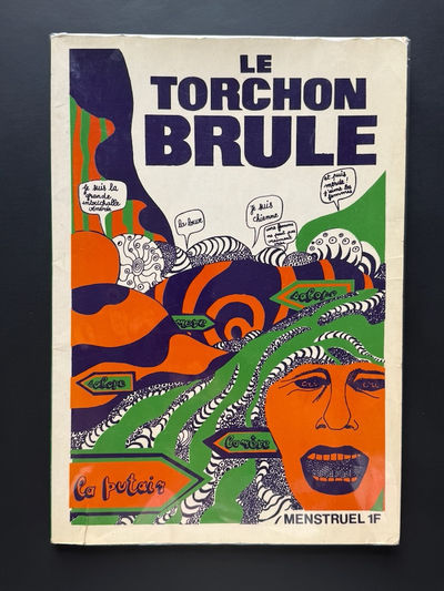 Le Torchon Brûle. Menstruel. Nos. 1 (1971) through 6 (1973) (all published)