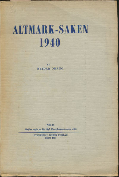 Altmark-saken 1940