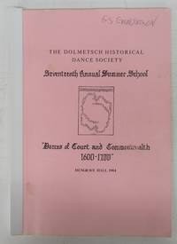 image of Dances of Court and Commonwealth 1600-1700