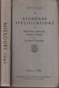 cover of Missouri Standard Specifications for State Roads, Materials, Bridges, Cluverts & Incidental Structures 1955