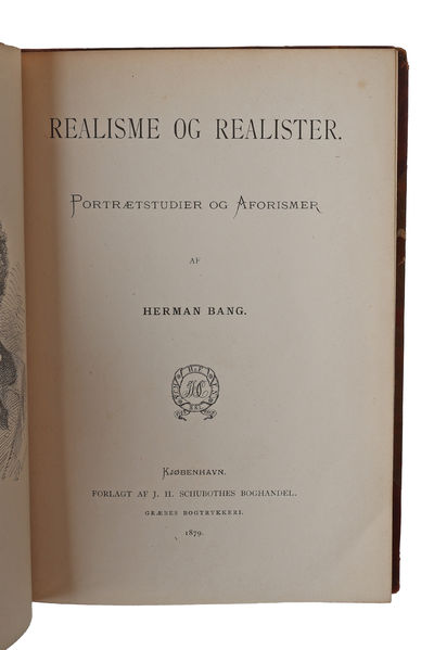 Realisme og Realister. Portrætstudier og Aforismer. (photo 3)