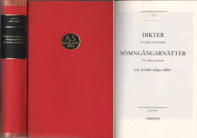 DIKTER PÅ VERS OCH PROSA. SÖMNGÅNGARNÄTTER PÅ…