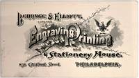 Trade Card for Bennage & Elliott, Limited Engraving, Printing and Stationery House