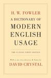 A Dictionary Of Modern English Usage