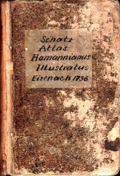 Atlas Homannianvs illvstratvs. Das ist Geographische, Physicalische, Moralische, Politische und Historische Erklärung Von achtzehen des seligen Herrn Johann Hübners Methode illuminirten. Homannischen Vniversal-Charten. Wodurch nicht nur Ein vollkommener Geographischer Unterricht Sondern auch eine ordentlich zusammen hangende Historie der vornehmsten Welt-Reiche. Nach einerneuen Einrichtung und besonderm Selectu also vor Augen geleget wird, Daß auch folche, die nicht studierte haben, diese beyde Wissenschaften von sich selbst gar füglich erlernen können, Alles bis auf gegenwärtige Zeit continuiret in drey besondere Theile eingetheilt und mit nüthigen Reigsteren verseben von ... I-III [in one volume.] (photo 2)