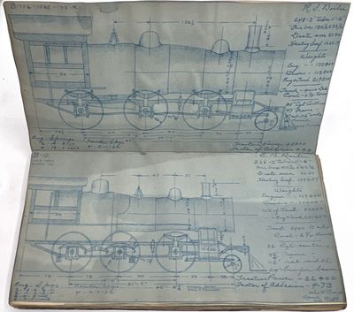 Pair of c.1912 Blueprint Albums...; (photo 6)