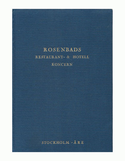Rosenbads restaurant- & hotellkoncern. Av A.-B.…