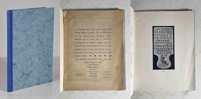 A remarkably fine collection of horn books which…