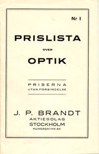 Prislista över optik. Nr 1. Priserna utan…