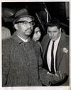 MALCOLM X ASSASSINATION (1965) Set of 2 press photos