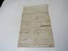 Manuscript Subscription Reformed Medical Institution Washington OH 1831 Money & Labor