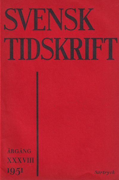 Litteratur. En finländsk litteraturforskare [=…