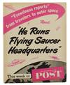 View Image 1 of 2 for He Runs Flying Saucer Headquarters