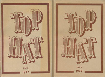 TOP HAT.  Redaktör och ansvarlig utgivare: Stig…