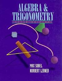 Algebra and Trigonometry