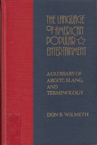 cover of The Language of American Popular Entertainment