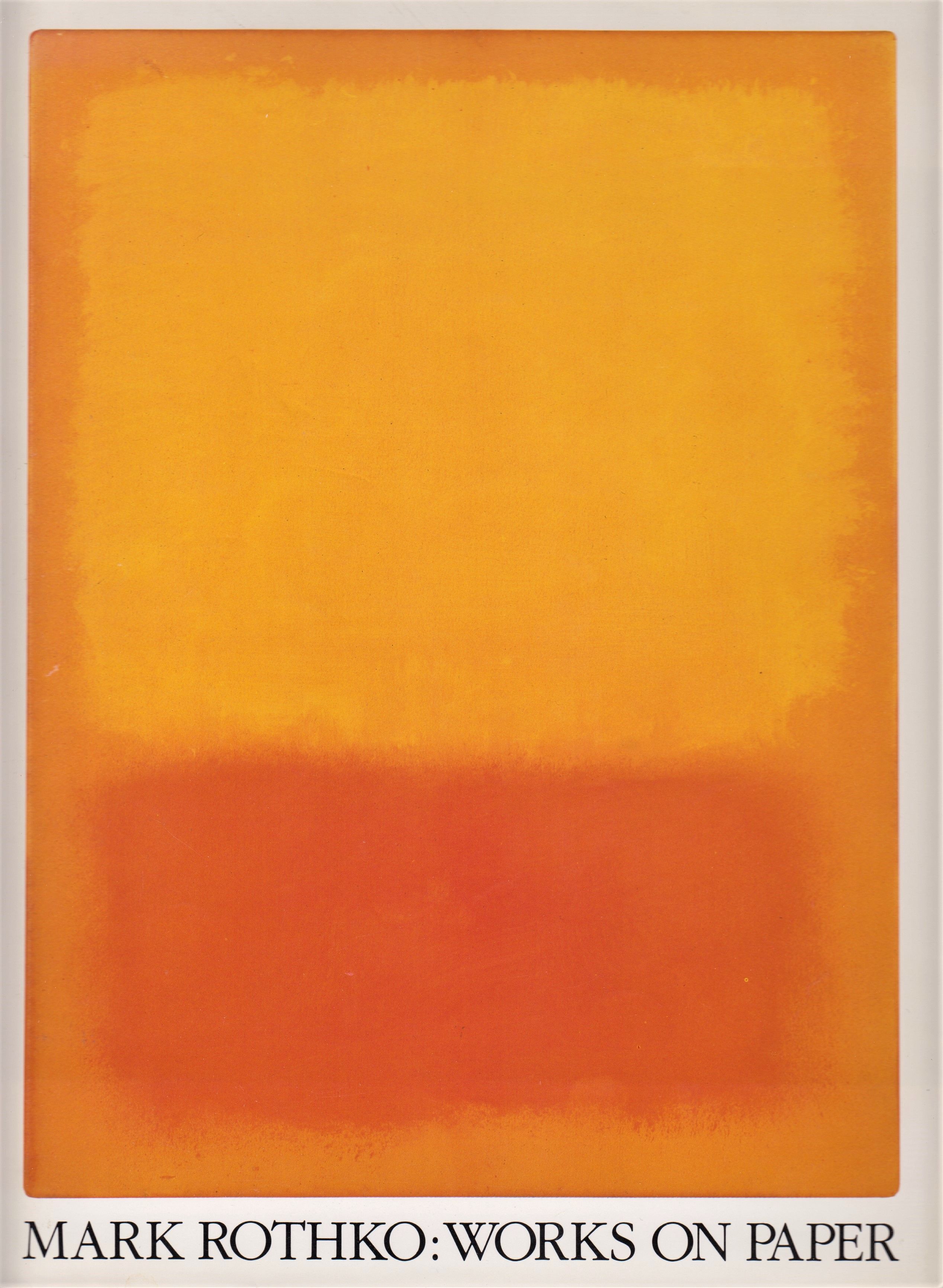 Mark Rothko Complete Works Mark Rothko: Works on Paper | Antikvariat
