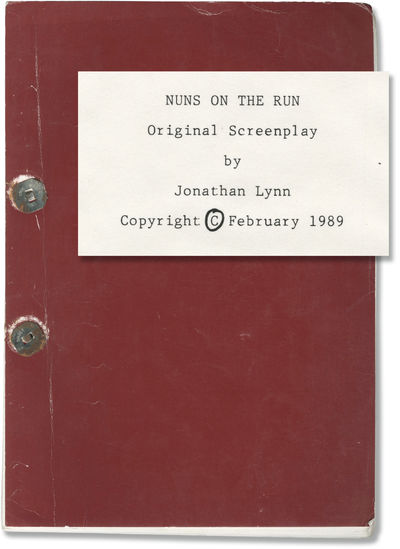 N.p.: N.p., 1989. Fifth Draft script for the 1990 film. With a single manuscript ink annotation to t...