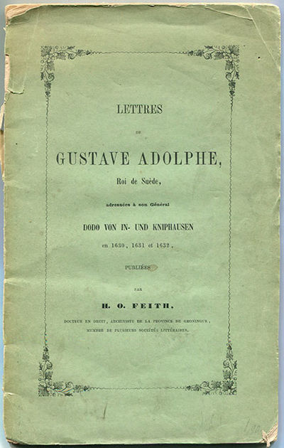 Lettres de Gustave Adolphe, roi de Suède,…