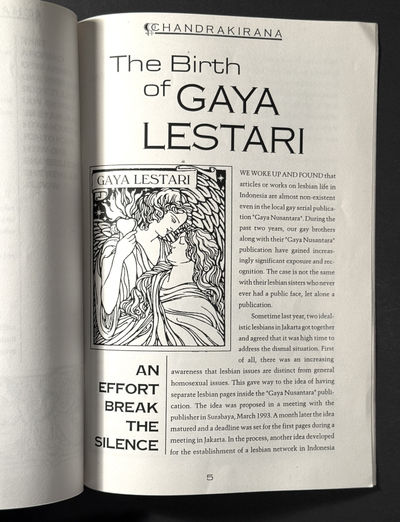 Chandrakirana. Volume 1 (july 1993)...; (photo 3)