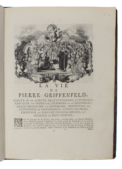 Memoires du-ci-devant grand-chancelier de Dannemark comte Griffenfeld, de l'amiral-général Adeler, et du vice-amiral Tordenskiold : trois illustres Danois, distingués par leur naissance, leurs actions, leur elevation & leur mort. (photo 7)