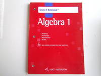 Holt McDougal Algebra 1: Know-It Notebook