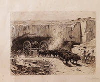 Oxen Pulling an Object with Giant Wheels. by Evert van (1853-1922) Muyden - Signed - from Alan Wofsy Fine Arts (SKU: 51-1769)