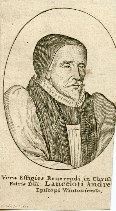 Engraved Portrait by Hollar, 1643