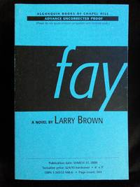 image of Fay: A Novel Advance Reader's Copy
