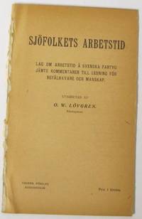 Sjöfolkets arbetstid. Lag om arbetstid å svenska…